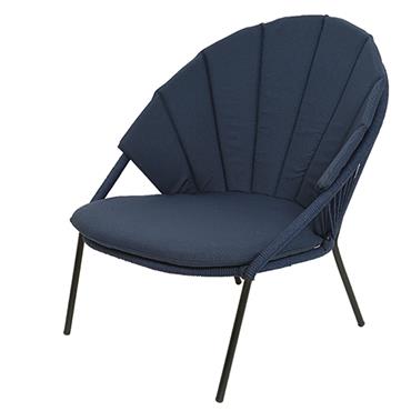 San Monica Lounge Chair Blue