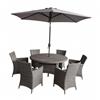 Parma 6 Seater Round Dining Set