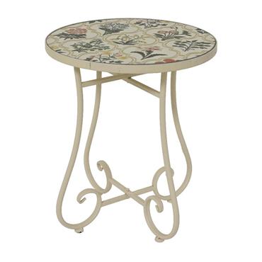 Coimbra Mosaic Side Table Only