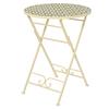 Madrid Mosaic Bistro Set Cream