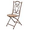 Madrid Mosaic Bistro Set Brown