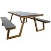 Heydon Aluminium Polywood Picnic Bench