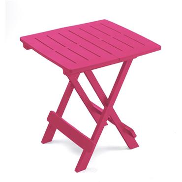 Adige Folding Table Fuchsia Pink