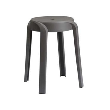 Stool Chair PP UV Grey