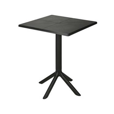 Anthracite Table Square GRS PP