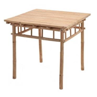 Bamboo Table 78X78X74cm