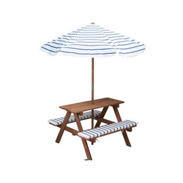 Wooden Picnic Kids Table Set