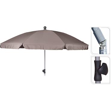 Tilt Beach Parasol Taupe 200cm