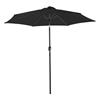 Euroactive Crank & Tilt Parasol Grey 2.7m