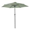 Euroactive Crank & Tilt Parasol Green 2.7m