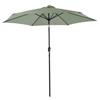 Euroactive Crank & Tilt Parasol Green 2.7m