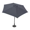 Aluminium Crank & Tilt Parasol Graphite 2.7m