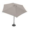 Aluminium Crank & Tilt Parasol Taupe 2.7m