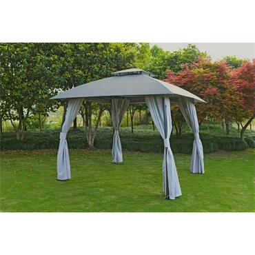 Leisure Domed Roof Gazebo 3m x 3m