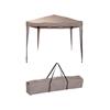 Party Tent Foldable 245cm Brown