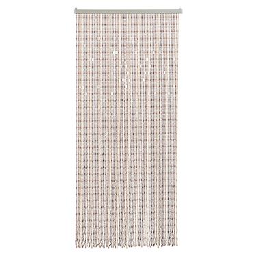 Plastic Door Curtain Brown 90 x 200cm