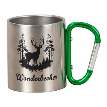 Camping Metal Mug Moose 8Cm