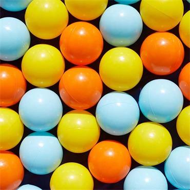 Playballs 6cm Multicolour 100 Pack