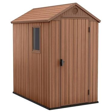 Keter Darwin Shed Brown 4ft x 6ft
