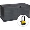 Storage Box Black 57cm