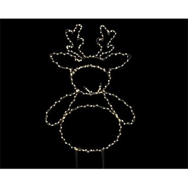 Lumineo Led Reindeer Stake 77cm