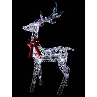Premier Led Iridescent Reindeer 125cm
