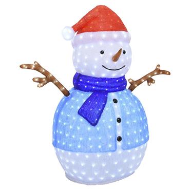 Lumineo Led Acrylic Snowman 133cm