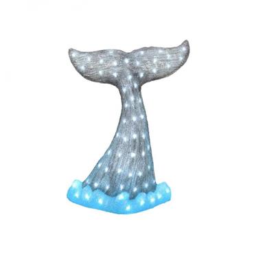 Led Acrylic Whale Tail 84cm