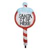 Led Acrylic Santa Stop Here Sign 93cm