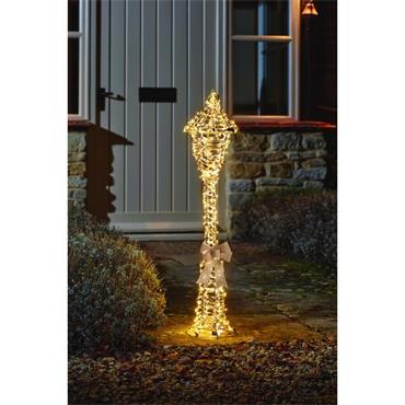 THREE KINGS GOLD TWIST LAMP POST 90CM