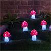 Smart Led Acrylic Inlit Ice Shroomz 12cm 5 Pk