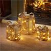 Led Glitter Twist Gift Boxes Gold Set Of 3