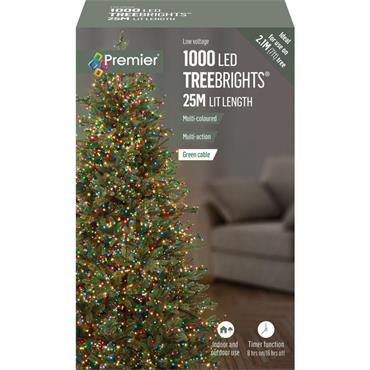 Premier Treebrights Multi Colour 1000 Led