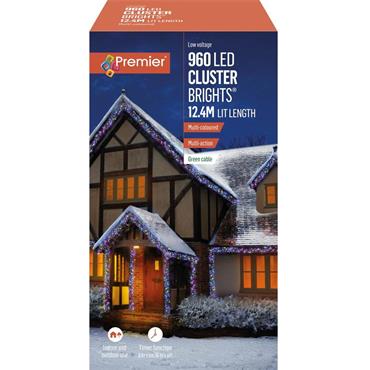 Premier Clusterbrights Multi Colour 960 Led