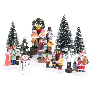 Lumineo Choir Street Figurines Assorted 7cm