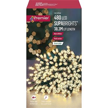 Premier Supabrights Warm White 480 Led