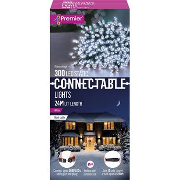Static Connectable Light White 300 Led