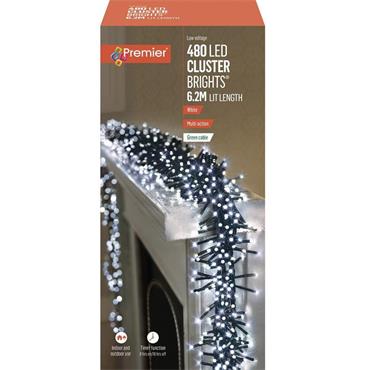Premier Clusterbrights White 480 Led