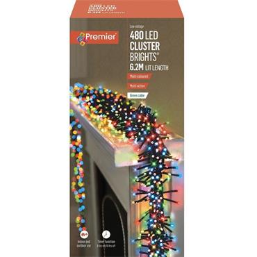Premier Clusterbrights Multicolour 480 Led