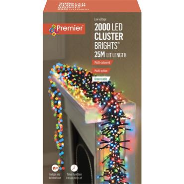 Premier Clusterbrights Multicolour 2000 Led