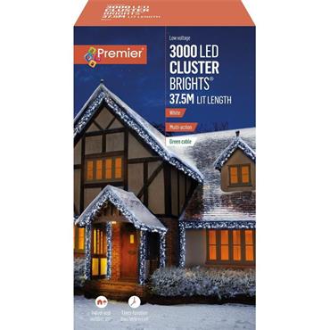 Premier Clusterbrights White 3000 Led