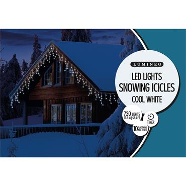 Led Icicle Lights Snowfall Effect 10 Function