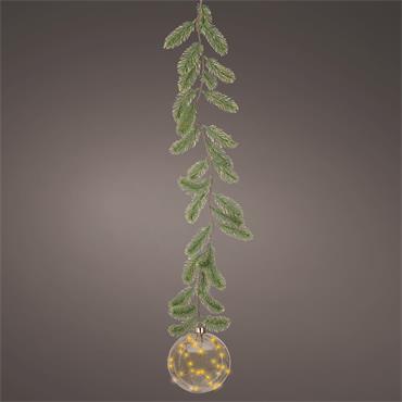 Micro Amber Hanging Light 14cm