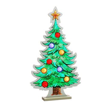 Infinity Tree with Baubles 66cm