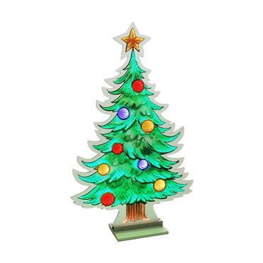 Infinity Xmas Tree with Baubles 120cm