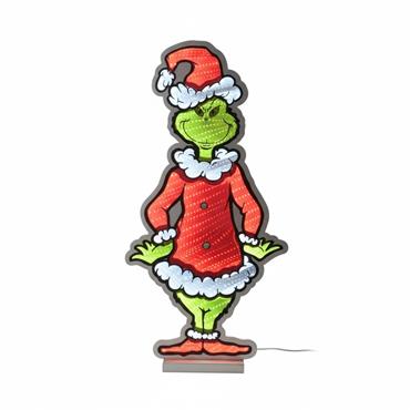 Festive Disney Grinch Infinity Mirror 60cm