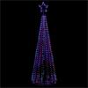 Premier Black Pin Wire Pyramid Tree 4m