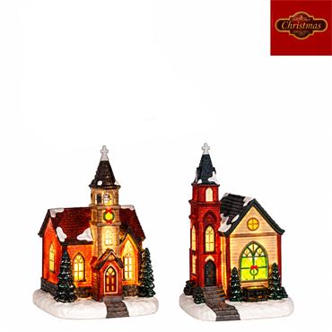 Luville Collectables BO Church Scene 15.5cm