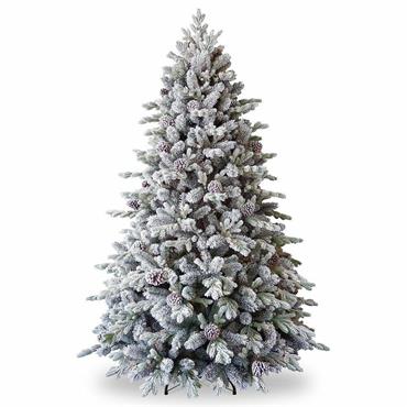 Frosted Dorchester Pine Tree 7.5ft / 2.2m
