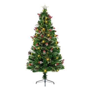 Fibre Optic New Jersey Christmas Tree 1.2M